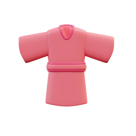 Japanese Kimono  3D Icon