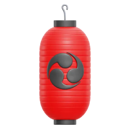 Japanese Lantern  3D Icon
