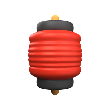 Japanese Lantern  3D Icon