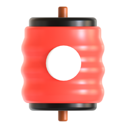 Japanese Lantern  3D Icon