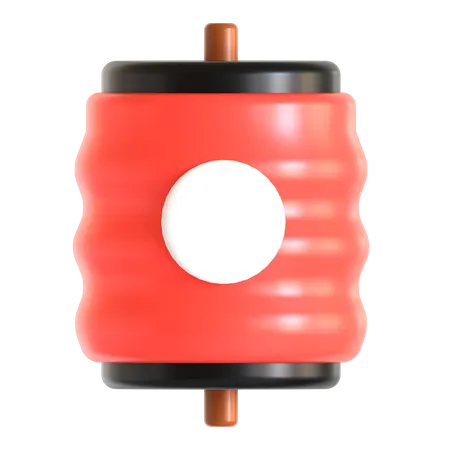 Japanese Lantern  3D Icon