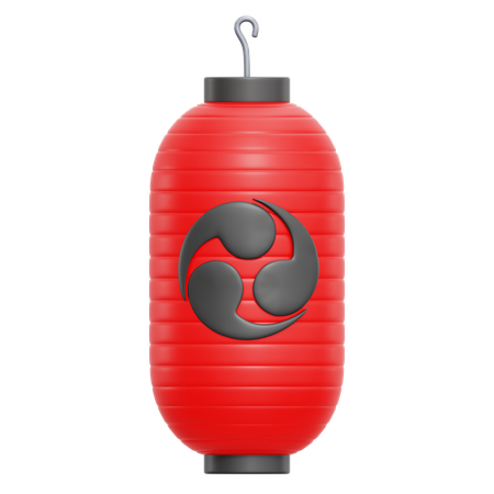 Japanese Lantern  3D Icon