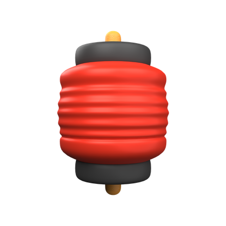 Japanese Lantern  3D Icon