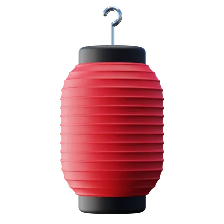 Japanese Lantern  3D Icon