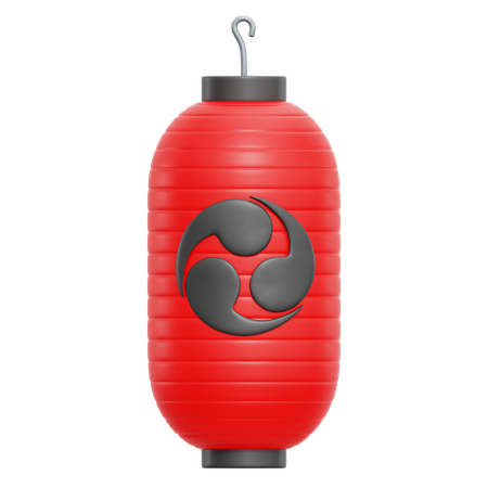 Japanese Lantern  3D Icon