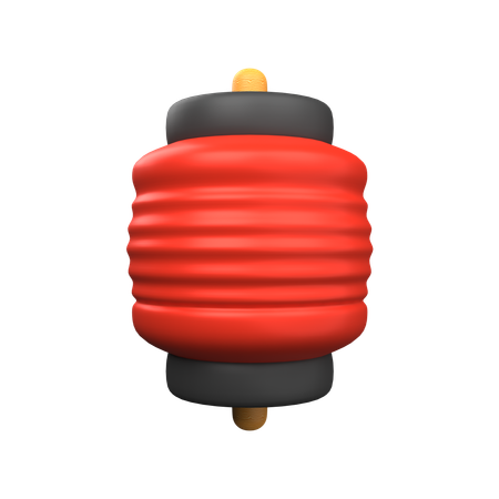 Japanese Lantern  3D Icon