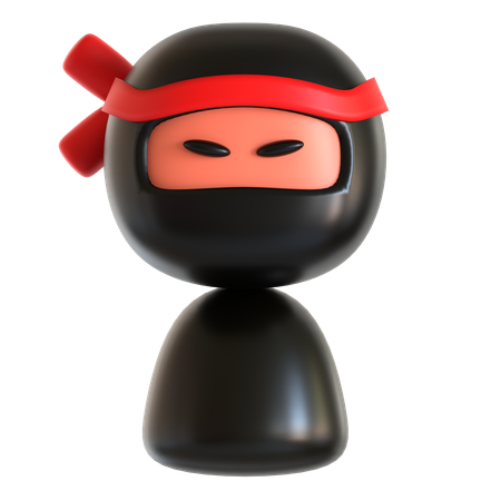 Japanese Ninja  3D Icon