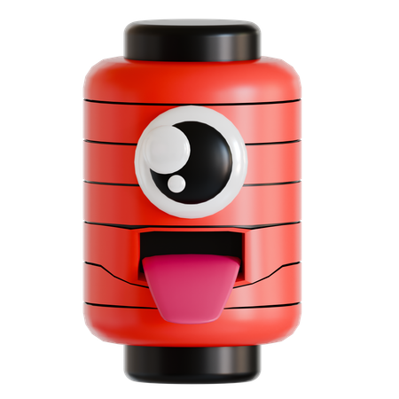 Japanese Obake  3D Icon