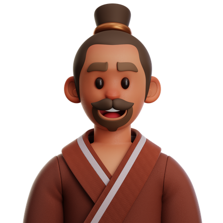 Japanese People  3D Icon