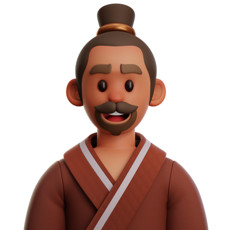 Japanese People  3D Icon