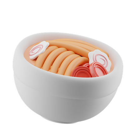 Japanese Ramen Noodle  3D Icon
