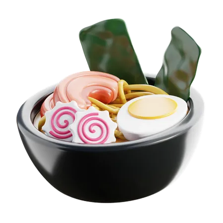 Ramen Japanese Food 3 D Icon 3D Icon