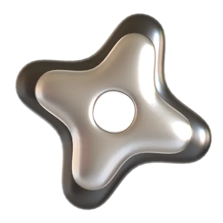 Japanese Shuriken  3D Icon