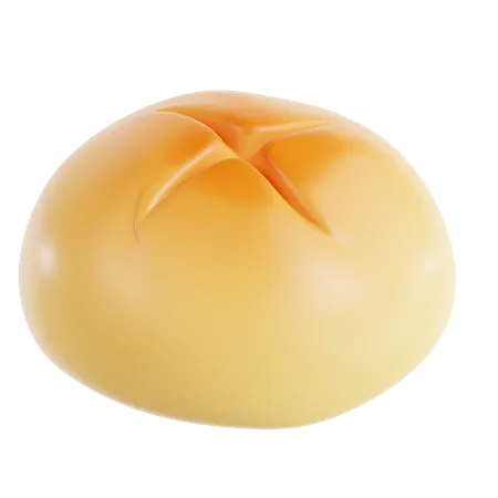 Japanese Steamed Bun  3D Icon