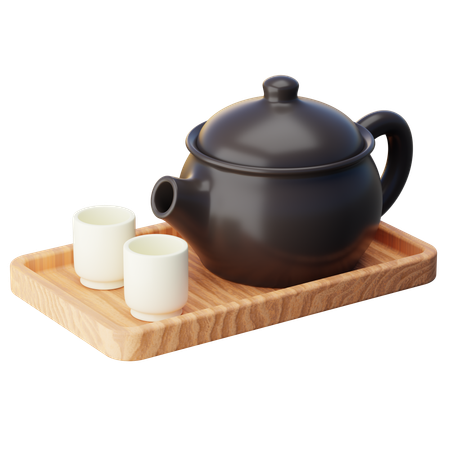 Japanese Tea Ceremony  3D Icon