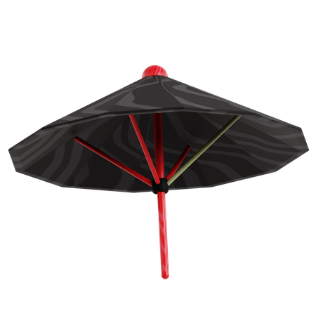 Japanese Umbrella  3D Icon