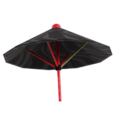 Japanese Umbrella  3D Icon