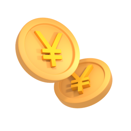 Japanese yen  3D Icon