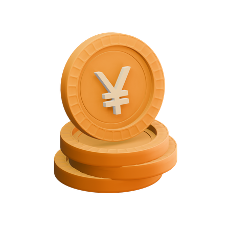 Japanese yen  3D Icon