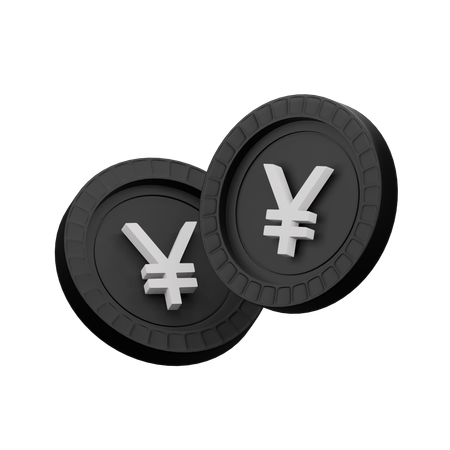 Japanese yen  3D Icon