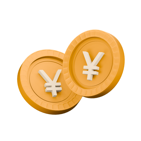 Japanese yen  3D Icon