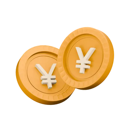 Japanese yen  3D Icon