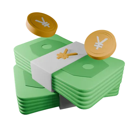 Japanese yen  3D Icon