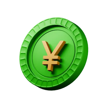 Japanese yen  3D Icon