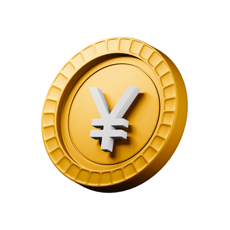 Japanese yen  3D Icon