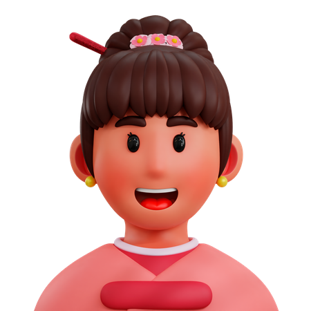 Japanisch  3D Icon