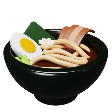 Japanische Ramen  3D Icon