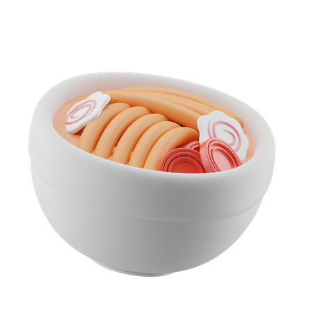 Japanische Ramen-Nudeln  3D Icon