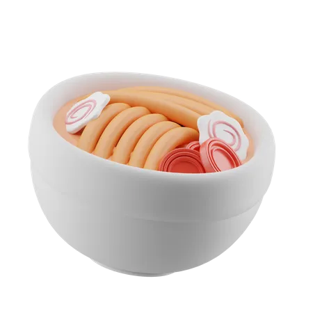 Japanische Ramen-Nudeln  3D Icon