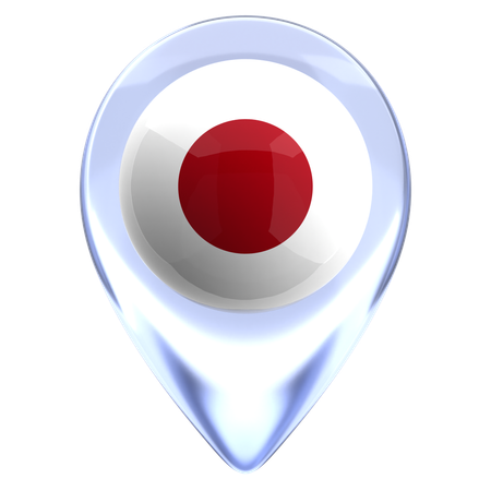 Japão  3D Icon