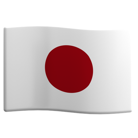 Japão  3D Icon