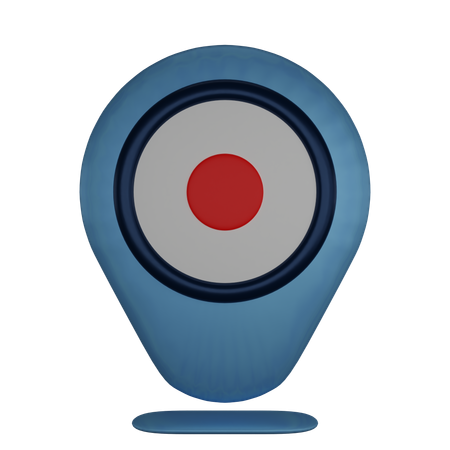 Japão  3D Icon