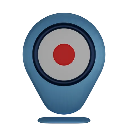 Japão  3D Icon