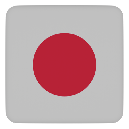 Japão  3D Icon