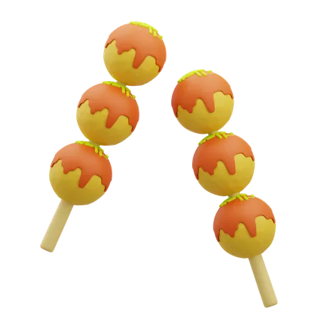 Dango japonais  3D Icon