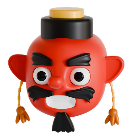 Tengu japonés  3D Icon