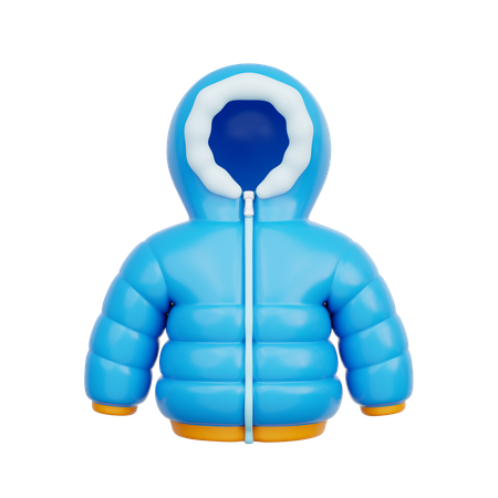 Jaqueta de inverno  3D Icon