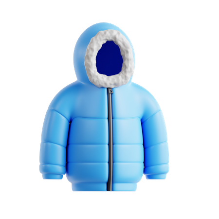 Jaqueta de inverno  3D Icon