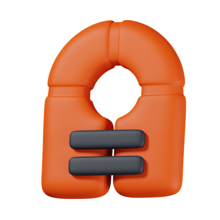 Jaqueta de segurança  3D Icon