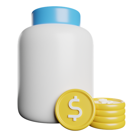 Jar  3D Icon