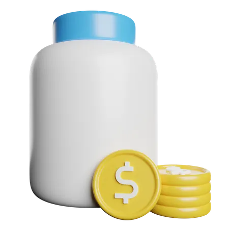 Jar  3D Icon