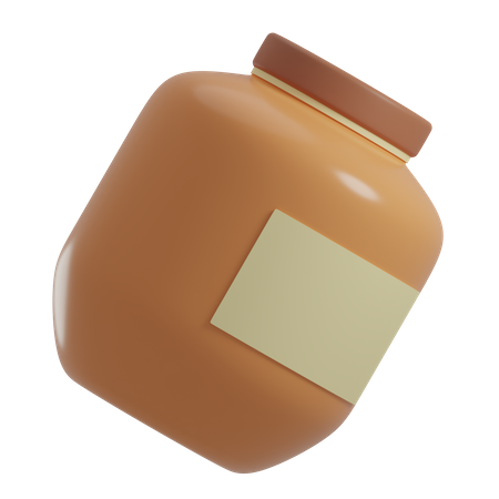 Jar  3D Illustration