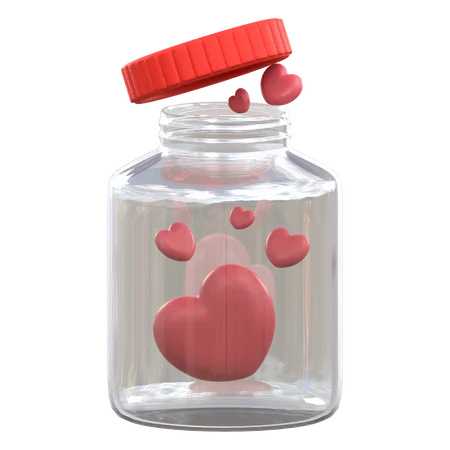 JAR OF LOVE  3D Icon