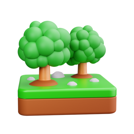 Jardim  3D Icon