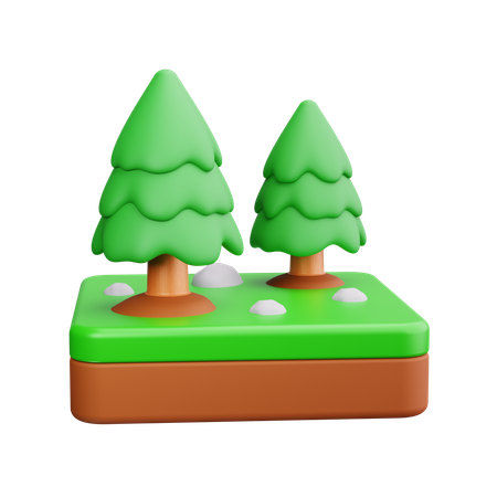 Jardim  3D Icon