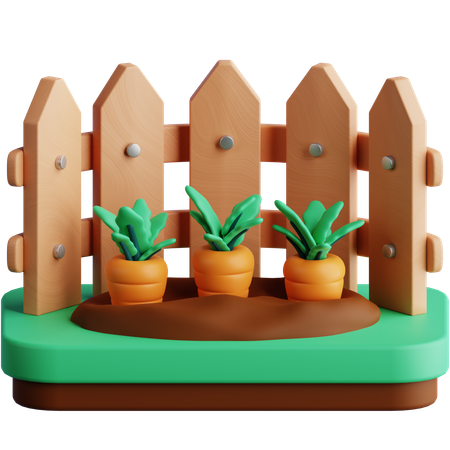Jardim  3D Icon